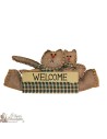 Gatto decorativo di benvenuto
