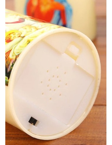 Led kaars met flikkerende vlam - Wonderbaarlijke Maagd