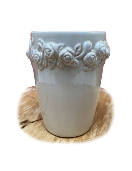 Blumentopf aus englischer Keramik - 12,5 cm