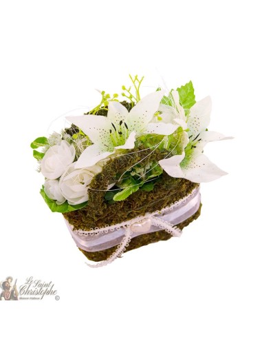 Ramo de flores artificiales - cesta de flores