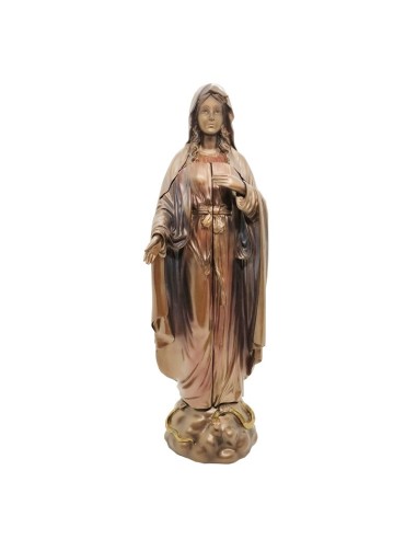 Vierge Miraculeuse bénitier à poser 22,50 cm