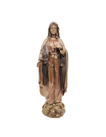 Vierge Miraculeuse bénitier à poser 22,50 cm