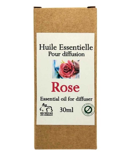 Olio essenziale con Rosa per la diffusione