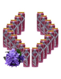 BN mauve clair parfum violette croix coeur evide 2