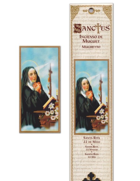 Pochette encens "Sainte Rita" - 15 pces - 60gr
