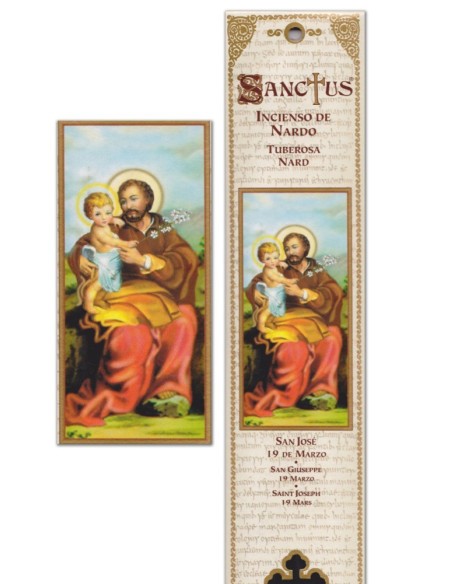 Pochette encens "Saint Joseph" - 15 pces - 60gr