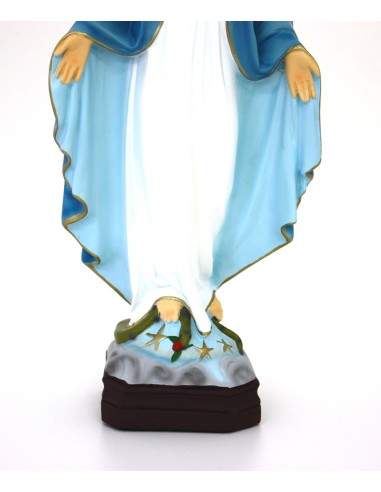 Vierge Miraculeuse bénitier à poser 22,50 cm
