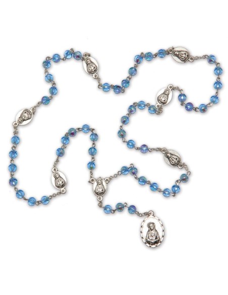 Chapelet des 7 douleurs bleue