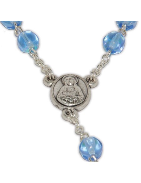 Chapelet des 7 douleurs bleue