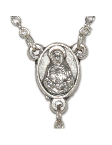 Chapelet des 7 douleurs rose