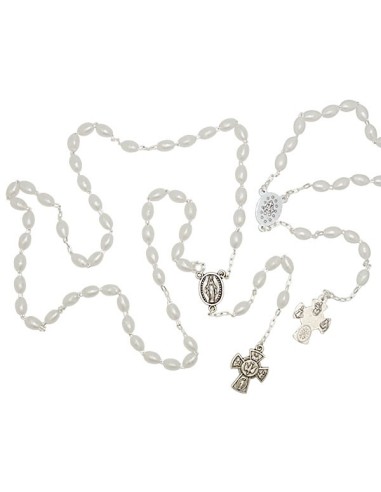 Chapelet de la Vierge Miraculeuse avec croix des Saints protecteurs