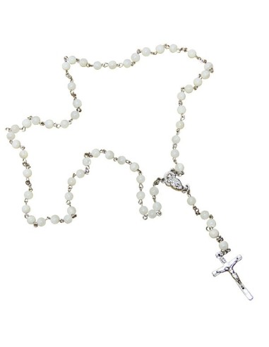 Chapelet banc en nacre 