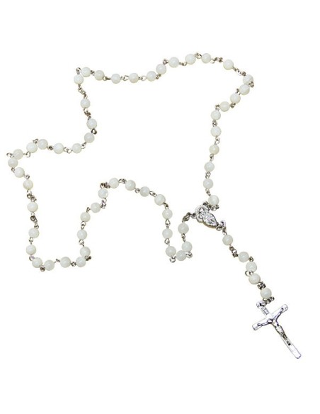 Chapelet banc en nacre 