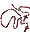 Chapelet Christ Miséricordieux en bois