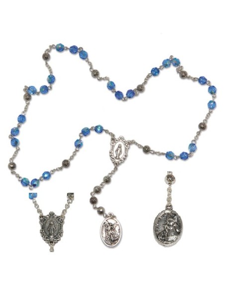 Chapelet du Saint Michel bleu