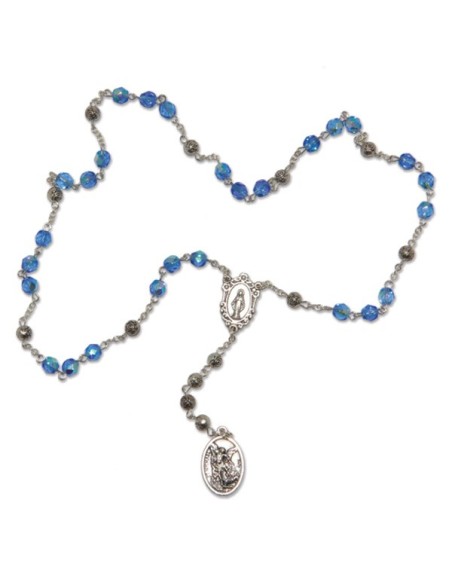 Chapelet du Saint Michel bleu