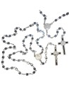 Chapelet Saint Benoît en hématite