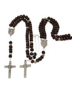 Chapelet brun collier 2