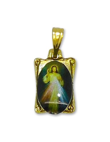 Médaille avec Ange rectangulaire 