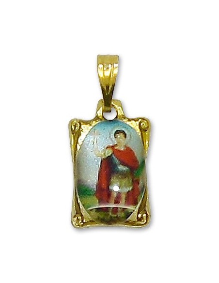 Médaille St Expedit rectangulaire 