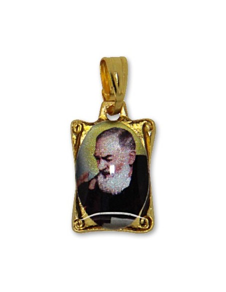 Médaille avec Ange rectangulaire 