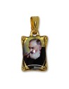 Médaille de Padre Pio rectangulaire 