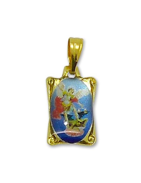 Médaille Saint Michel rectangulaire 