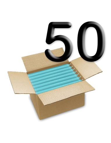 Bougies colorées dans la masse - Bleu ciel