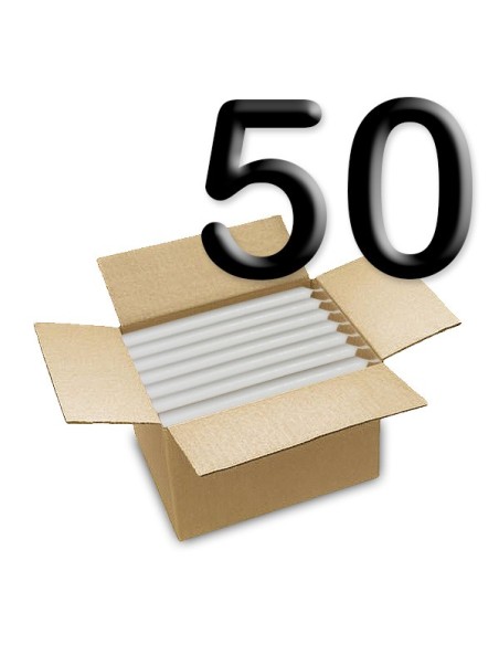 Bougies colorées dans la masse - Blanches