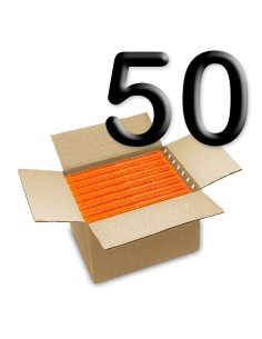 Bougies colorées dans la masse - Orange