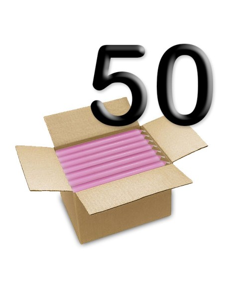 Bougies colorées dans la masse - Rose lila