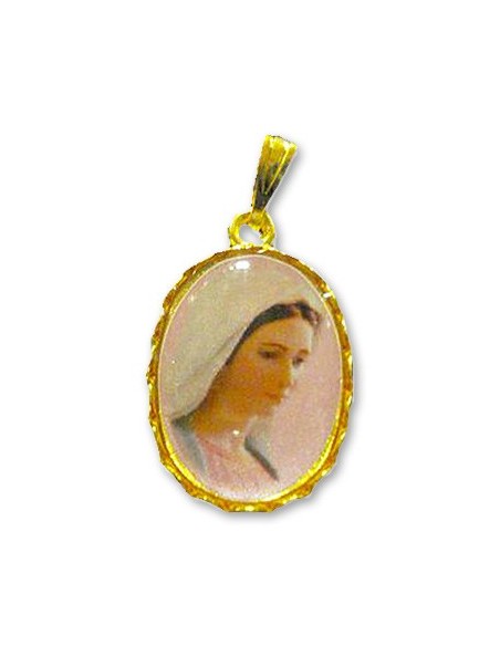 Médaille avec Ange rectangulaire 