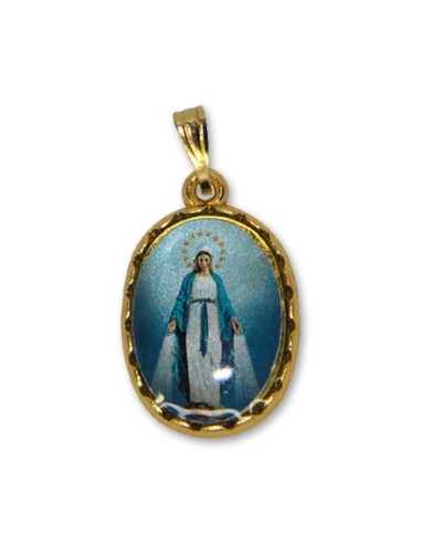 Médaille de la Vierge Miraculeuse ovale