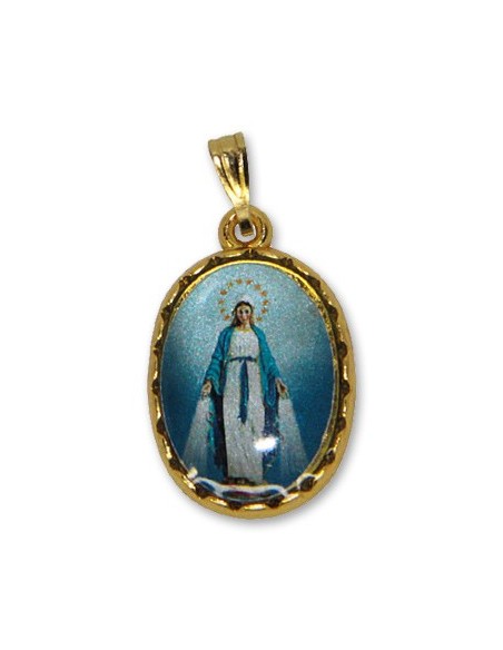 Médaille de la Vierge Miraculeuse ovale