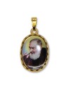 Médaille de Padre Pio ovale