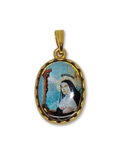 Médaille de Sainte Rita ovale