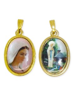 Médaille avec Ange rectangulaire 