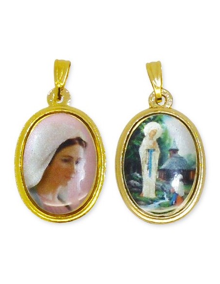 Médaille avec Ange rectangulaire 