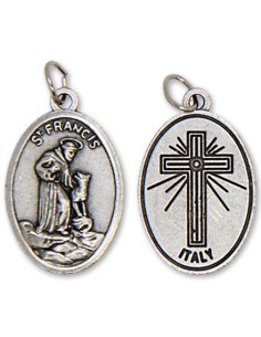 Médaille avec Ange rectangulaire 