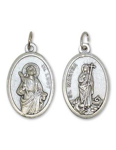 Médaille de Sainte Lucie et Sainte Marthe