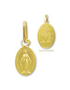 Médaille avec Ange rectangulaire 