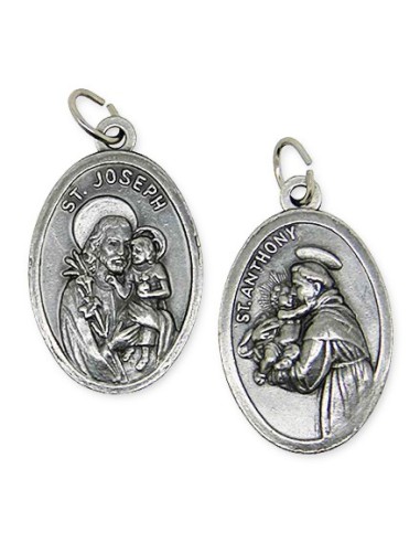 Médaille de Saint Antoine et Saint Joseph