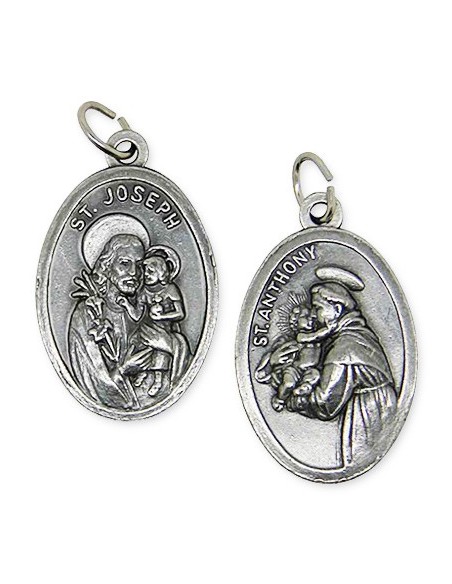 Médaille de Saint Antoine et Saint Joseph