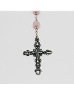 Chapelet en argent et pierre - Rhodonite 2