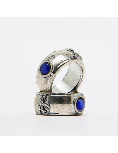 Bague dizaine métal argent  