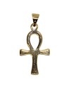 Croix avec Christ plaqué or 30 mm