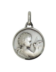 Médaille Petit Ange en argent 925 