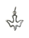 Pendentif Colombe le Saint Esprit 25 mm- Argent 925