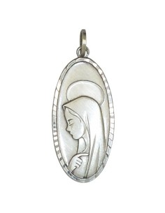Médaille de la Vierge Marie 30 mm - Argent 925
