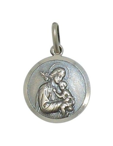 Médaille du Scapulaire 18 mm - Argent 925